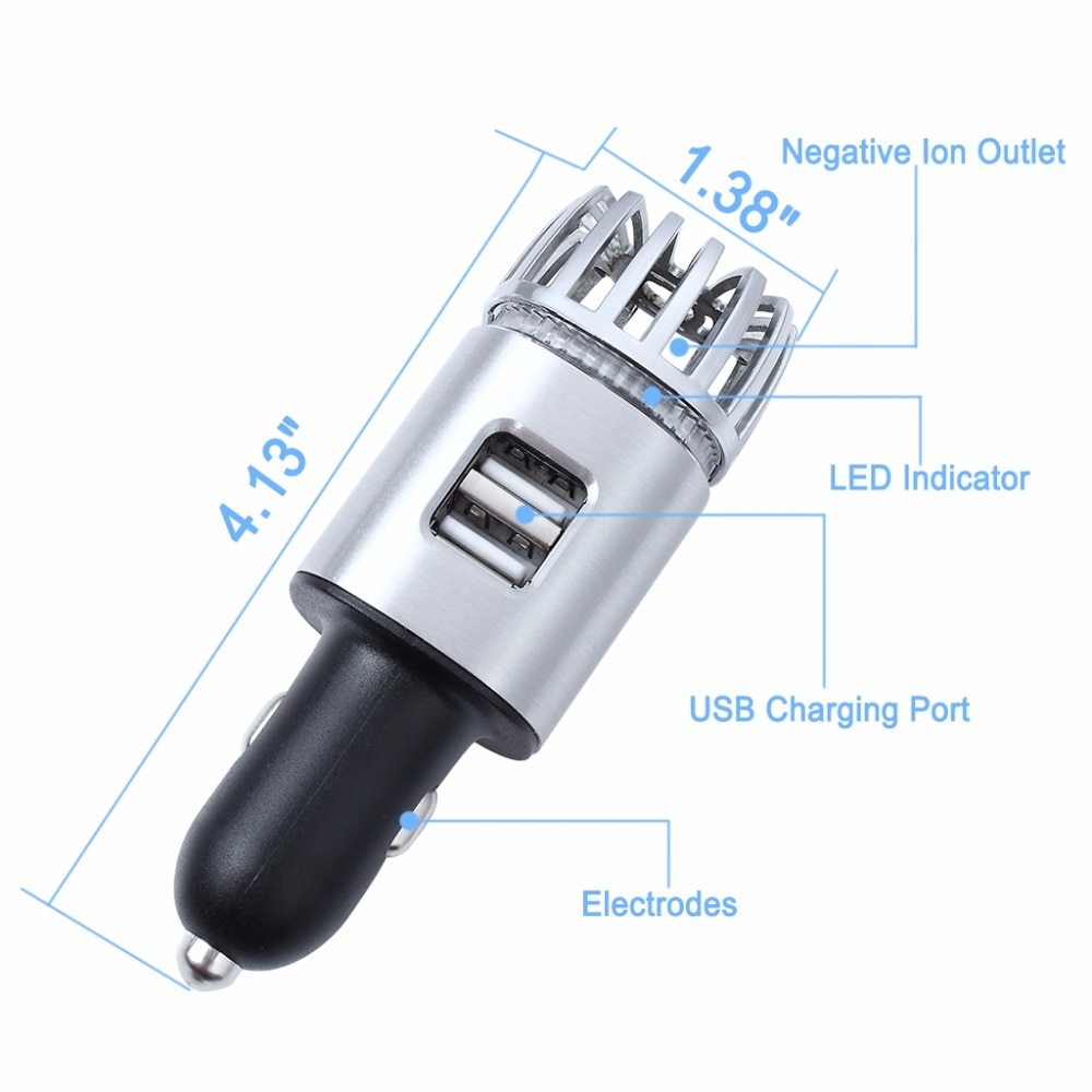 2 in 1 Car Charger Air Purifier Heritage cosmetics and beauty care