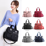 Shoulder Bag Mommy Bag Nylon Bag Portable Large-capacity Travel Bag - Heritage cosmetics and beauty care