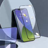 0.3mm Full Screen Curved Anti-Blue Light Tempered Film For IP 5.4 Inch Two Pieces Black Heritage cosmetics and beauty care