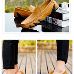 Retro British Style Small Leather Shoes For Men - Heritage cosmetics and beauty care