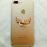 Angel Wings Metal Diamond-Studded Anti-Fall Mobile Phone Holder - Heritage cosmetics and beauty care