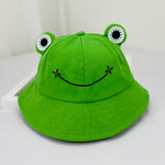 Fashionable Summer Hats For Children And Adults With Frog Pattern - Heritage cosmetics and beauty care