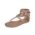 Cross strap sandals - Heritage cosmetics and beauty care