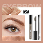 Makeup Liquid Eyebrow Cream Double-headed Eyebrow Brush Wild Natural Long Lasting Shaping Waterproof And Sweat-proof - Heritage cosmetics and beauty care