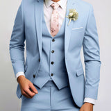 Men's Two Button Casual Versatile Suit Set - Heritage cosmetics and beauty care