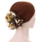 Women's Fashion Multicolor Tapestry Scarf Hat - Heritage cosmetics and beauty care