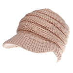 Women Ponytail Beanies Autumn Winter Hats Female Soft Knitting Caps Warm Ladies Skullies - Heritage cosmetics and beauty care