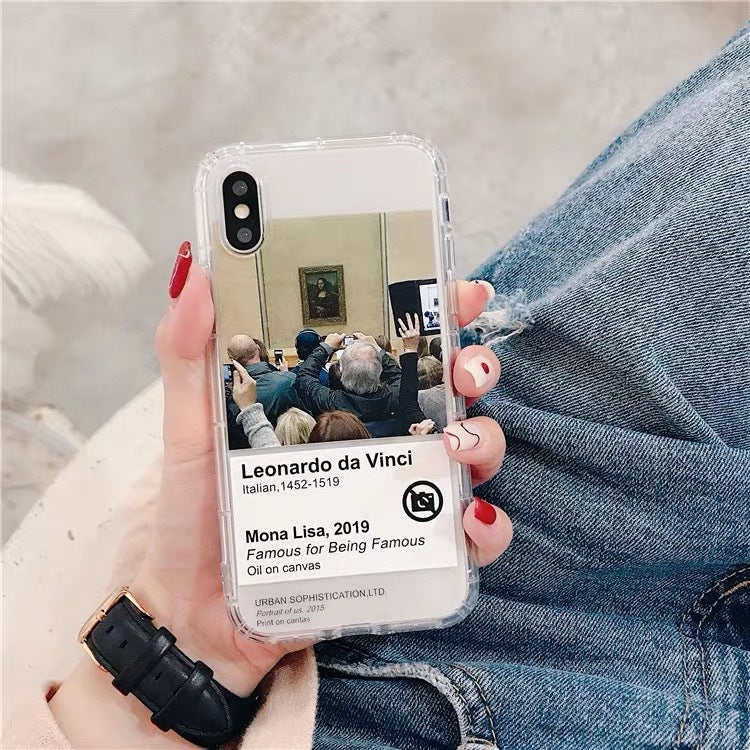 Transparent shatter-resistant mobile phone case Heritage cosmetics and beauty care