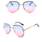 foreign trade rimless Sunglasses - Heritage cosmetics and beauty care