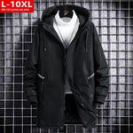 Spring And Autumn Trendy Men's Clothing All-matching Hooded Trench Coat - Heritage cosmetics and beauty care