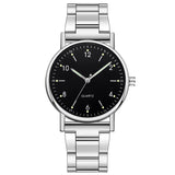 Steel band men's and women's quartz watches - Heritage cosmetics and beauty care