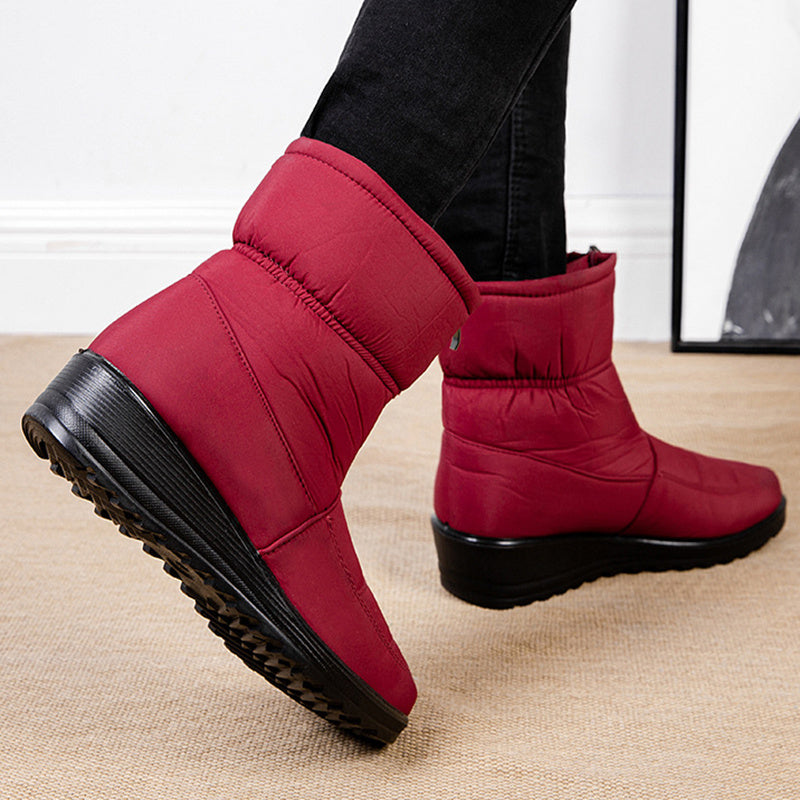 Winter Snow Boots For Women Warm Plush Platform Boots Shoes - Heritage cosmetics and beauty care