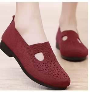 Women Flats Shoes Breathable Mesh Shoes Summer Light Loafers - Heritage cosmetics and beauty care