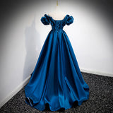 Evening Gown Female Satin Wedding Princess Dress - Heritage cosmetics and beauty care