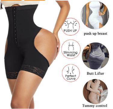 Women Shapewear High Waist Butt Lifter Tummy Control Underwear Workout Waist Trainer Corset - Heritage cosmetics and beauty care