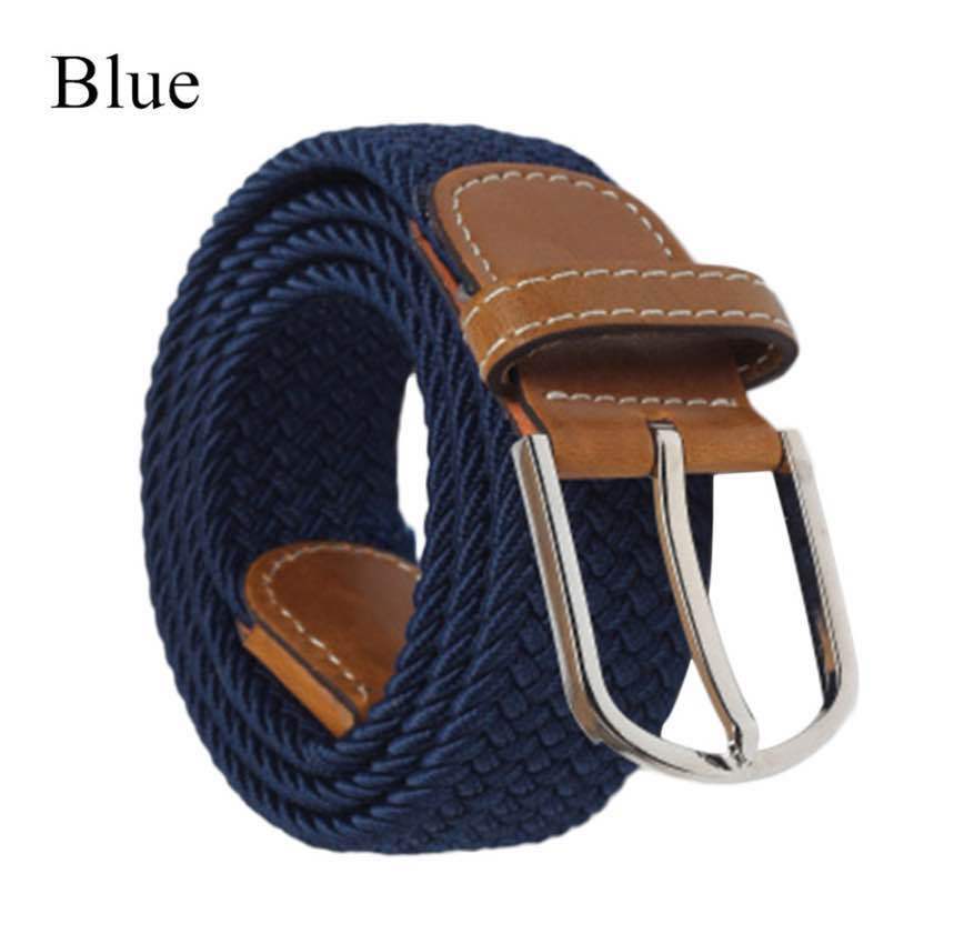 Simple Stretch And Breathable Canvas Woven Belt - Heritage cosmetics and beauty care