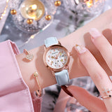 Simple High School Student Luminous Double Calendar Women's Quartz Watch - Heritage cosmetics and beauty care