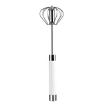 Semi-automatic Stainless Steel Egg Beater Whisk Hand Pressure Rotating Manual Mixer Egg Tools Cream Stirrer Kitchen Accessories - Heritage cosmetics and beauty care