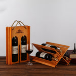 Creative Wine Rack Wine 2 Red Wine Boxes - Heritage cosmetics and beauty care