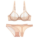 Transparent mesh bra set - Heritage cosmetics and beauty care