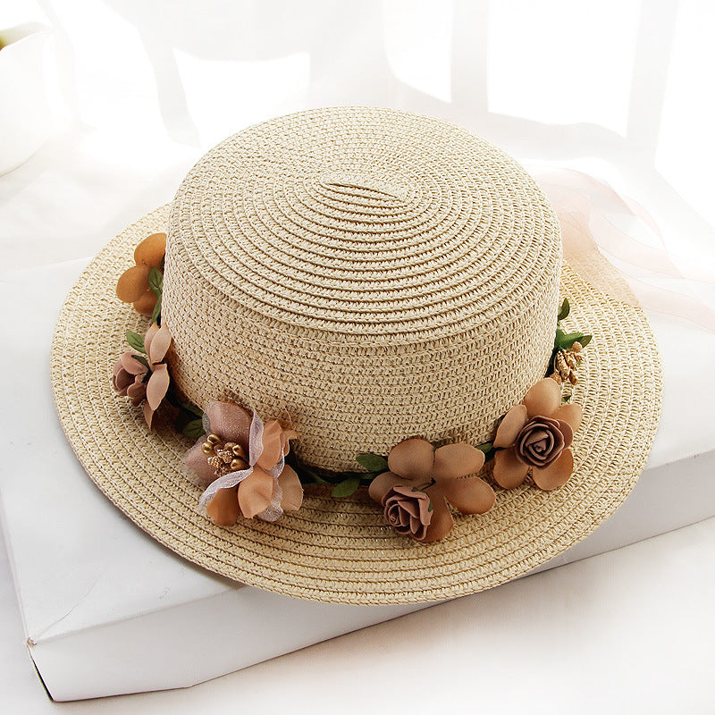 Women's Sun Garland Beach Outdoor Top Hat Sun Protection - Heritage cosmetics and beauty care