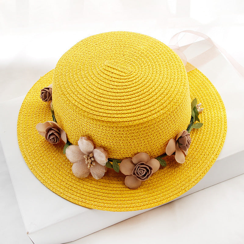 Women's Sun Garland Beach Outdoor Top Hat Sun Protection - Heritage cosmetics and beauty care