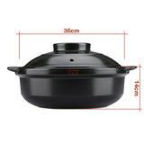 Flame High Temperature Resistant Dry Pot Ceramic Pot Pan Health Pot Pan - Heritage cosmetics and beauty care