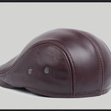 Middle-aged And Elderly Casual Leather Hats - Heritage cosmetics and beauty care