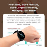 D18 Bluetooth Smart Watch, Men Women Blood Pressure Heart Rate Monitor Smart Watch, Pedometer Sport Tracker Smart Band For Android IOS - Heritage cosmetics and beauty care