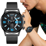 Fashion Big Digital Calendar Men's Watch - Heritage cosmetics and beauty care