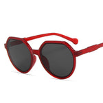 Personalized Round Frame Sunglasses Ins Trend Candy Color Big Frame Sunglasses - Heritage cosmetics and beauty care