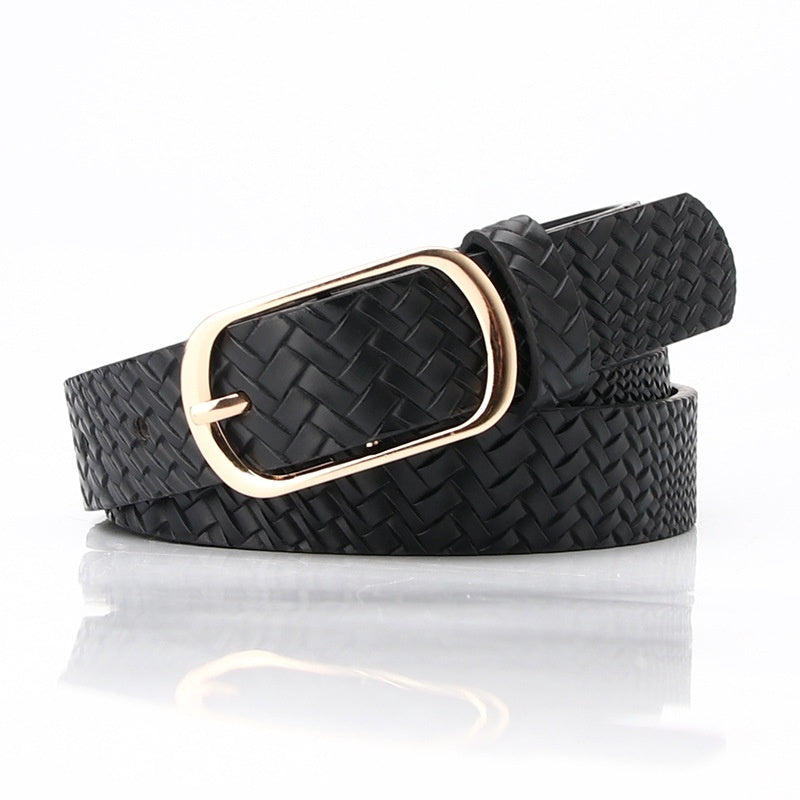 Fashion All-matching Pin Buckle Pant Women's Belt