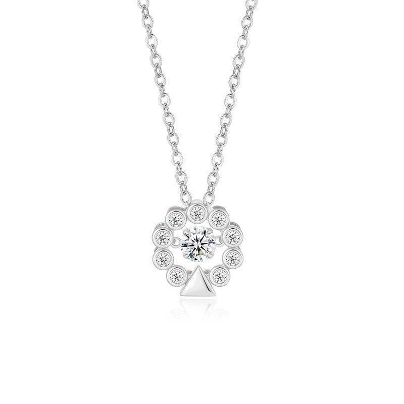 S925 Sterling Silver Ferris Wheel Pendant Design Necklace - Heritage cosmetics and beauty care