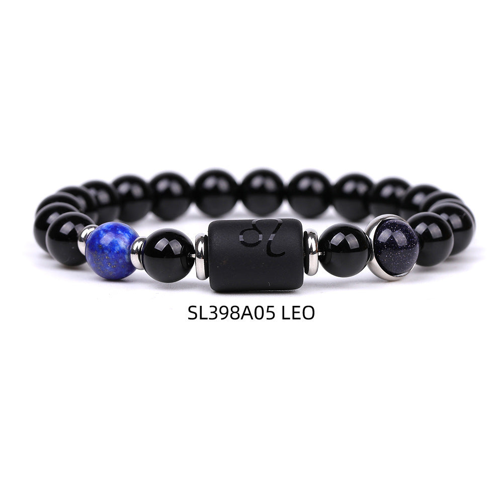 Fashion Twelve Constellations Bracelets Men - Heritage cosmetics and beauty care