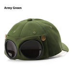 Pilot Hat Personalized Glasses Peaked Cap Male Sunglasses Sunshade Spring And Summer All-match - Heritage cosmetics and beauty care