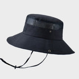 Solid Color Big Brim Sun Hat Outdoor Mountaineering Protection - Heritage cosmetics and beauty care