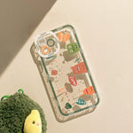 Creative Cute Print Couple Shockproof Phone Case Heritage cosmetics and beauty care