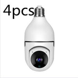 WiFi CAMERA 1080P Bulb 4X Zoom Camera E27 Home 5GWiFi Alarm Monitor - Heritage cosmetics and beauty care