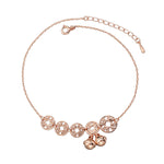 Rose Gold Bells Anklet Boho Stainless Steel Coin Charms Chain Anklets - Heritage cosmetics and beauty care