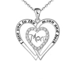 Double Love Necklace MOM Diamond - Heritage cosmetics and beauty care Heritage cosmetics and beauty care 0 10.00 