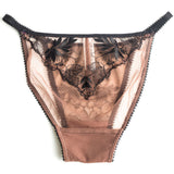 Slim embroidered mesh bra set - Heritage cosmetics and beauty care