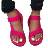 Velcro flat casual sandals - Heritage cosmetics and beauty care