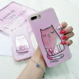 Compatible with Apple, Cat Phone Cases for iPhone 6 to iPhone X Heritage cosmetics and beauty care