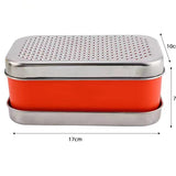 Double-sided Grater Oval Cheese Planer Rectangular Grater Cheese Grater Chopper Ginger Shredder Knife - Heritage cosmetics and beauty care