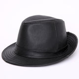 Men's And Women's Cowhide Hats With Big Eaves On The Street - Heritage cosmetics and beauty care