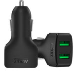 AUKEY Universal Mini Car Charger 2USB Car-Charger Auto Charger Mobile Phone Cell Phone Charging Adapter Heritage cosmetics and beauty care