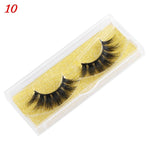 100% Mink Eyelashes 25mm Wispy Fluffy Fake Lashes - Heritage cosmetics and beauty care