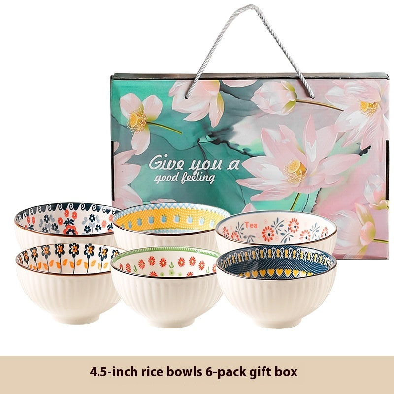 Tableware Ceramic Bowl Household Rice Bowl - Heritage cosmetics and beauty care