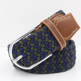 Simple Stretch And Breathable Canvas Woven Belt - Heritage cosmetics and beauty care