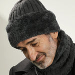 Woolen Hats For Middle-aged And Elderly Men In Winter Thicken Men's Knitted Hats For The Elderly - Heritage cosmetics and beauty care